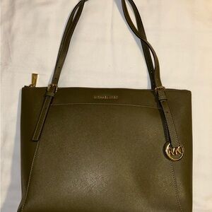 Michael Kors Olive Shoulder Bag